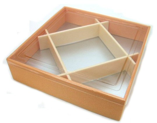 折箱や　ヤサカ　ＰＹ６寸おれんじ銀